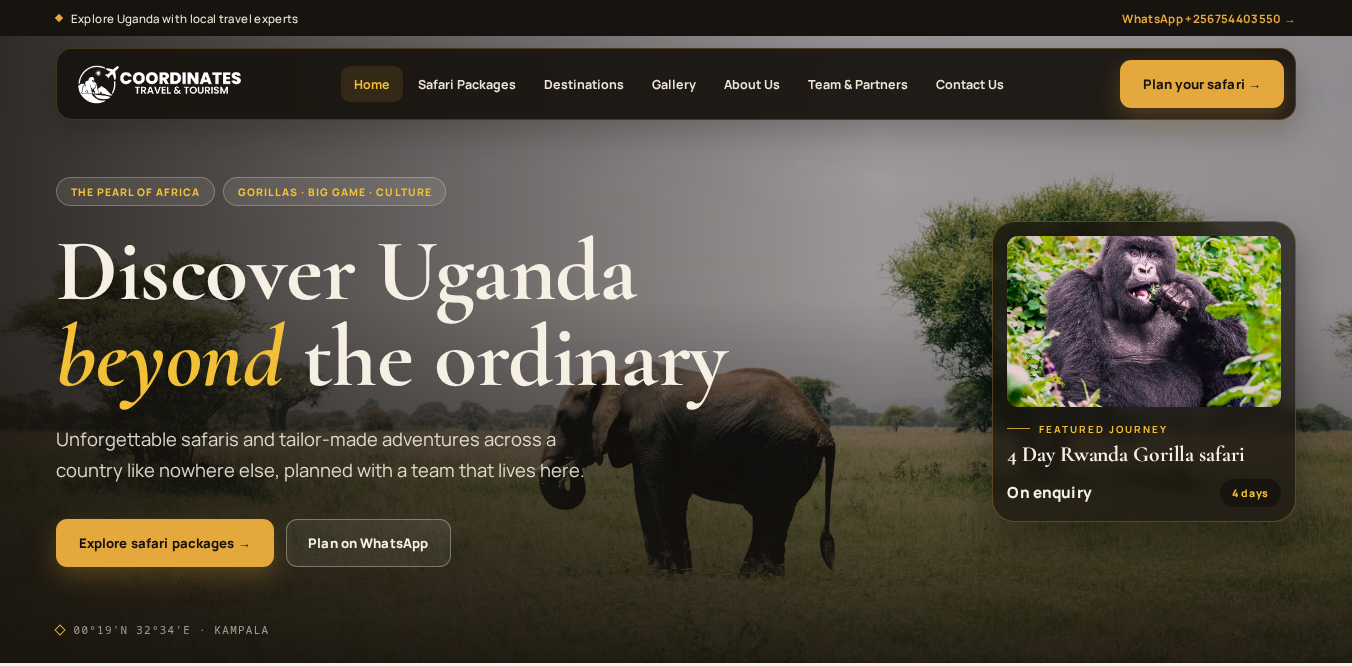 Preview of Coordinates Travel & Tourism