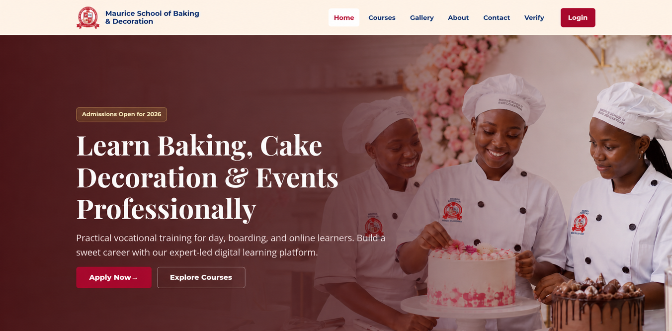 Preview of Maurice School of Baking & Decoration